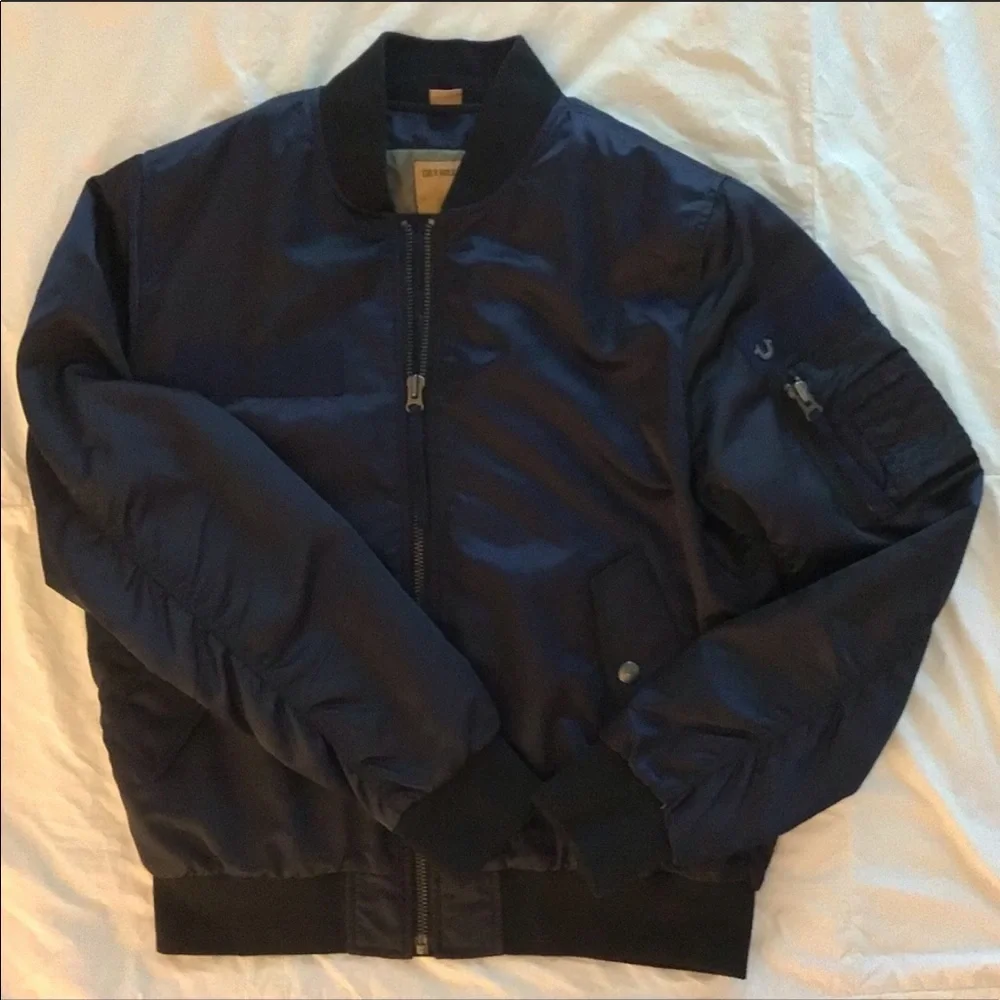True Religion bomber jacket NWOT